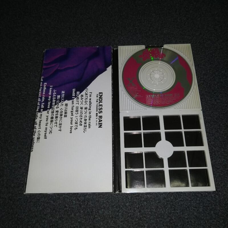 Endless Rain - X JAPAN 單曲專輯CD 8cm 日盤正版初回限定通常盤| 露天 