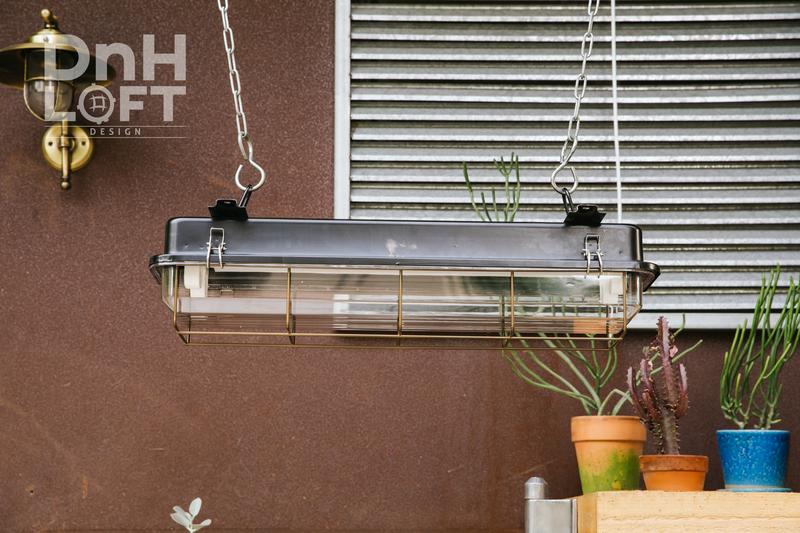【DnH】電火 船燈 日光燈 2尺黑色 工業風 復古風 熱銷款 LOFT 防水 日光燈