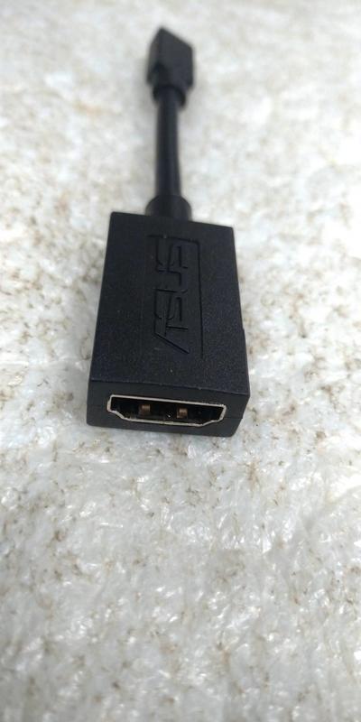 +豆來買+ ASUS 華碩 (公頭) Micro HDMI to VGA (母頭) 轉接線 全新 含運