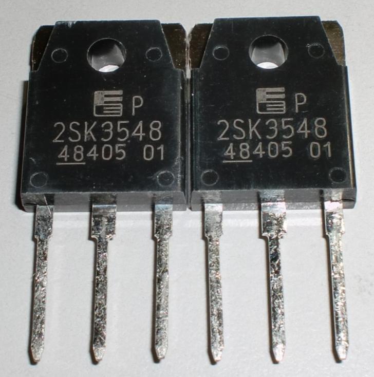 場效電晶體 ( FUJI  2SK3548-01-SC ) TO-3P (N-CH)  900V  10A  1.4Ω 