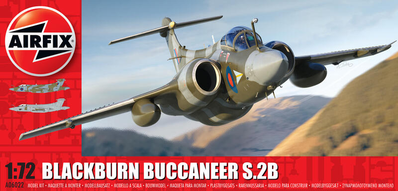 Airfix 1/72 #A06022 1/72 海賊英國空軍Blackburn Buccaneer 2020年10月