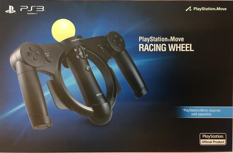 【希金博特姆】現貨 PS3 PlayStation Move Racing Wheel 專用 方向盤 公司貨 全新商品
