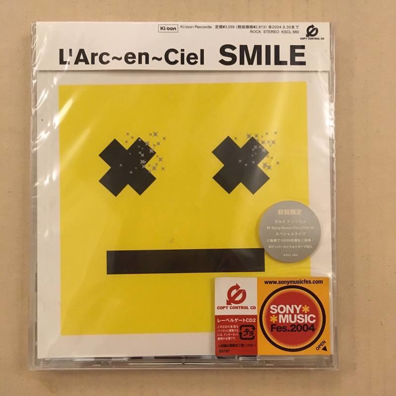 現貨 絕版 日版 L'Arc~en~Ciel（彩虹樂團）SMILE<通常盤初回>