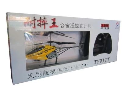 3.5CH 3.5動 室內 遙控直升機 陀螺儀 送USB線 鋁合金機身 TY-911 超耐摔 直升機 ( 遙控飛機 )