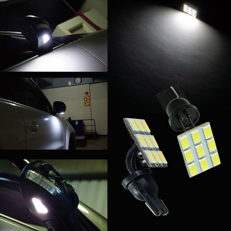 【PA LED】Ford Kuga Focus 可彎曲 T10 5630 9晶 SMD LED 行李箱燈 後照鏡燈