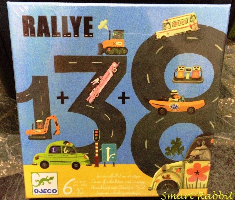【點子兔】親子桌遊 法國 智荷 DJECO Rallye 公里數之戰 附中文規則