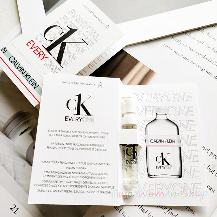 【Calvin Klein 凱文克萊】CK EVERYONE 中性淡香水 1.2ml 原廠針管香水 體驗試用 試管香水
