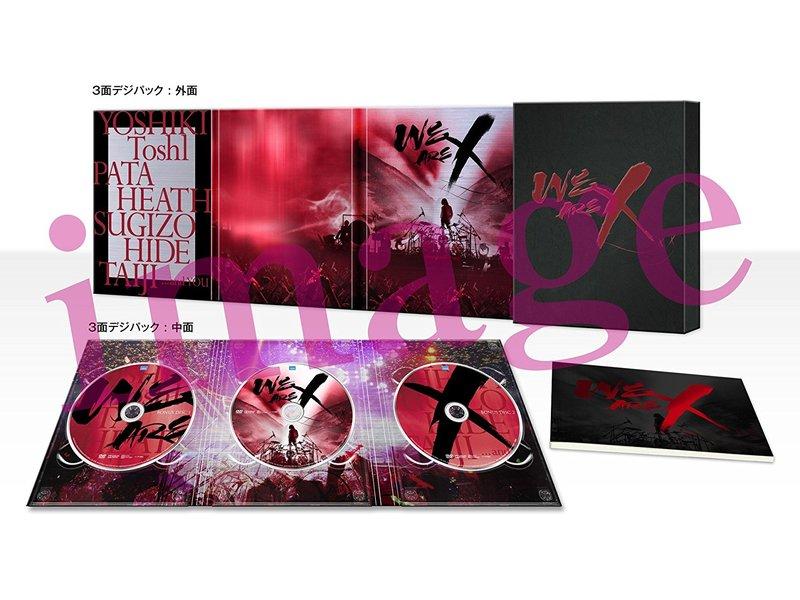 代訂 10/11 X JAPAN「WE ARE X」DVD 3碟特別版 日版