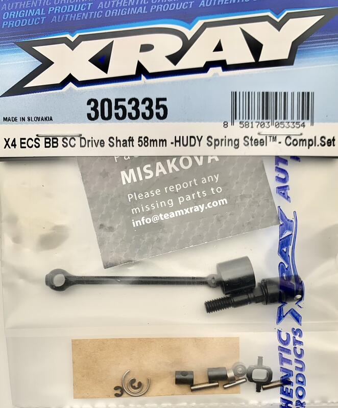 【萬板】XRAY 305335 X4'24 用前雙截棍傳動軸 (1) 58mm | 露天市集 | 全台最大的網路購物市集