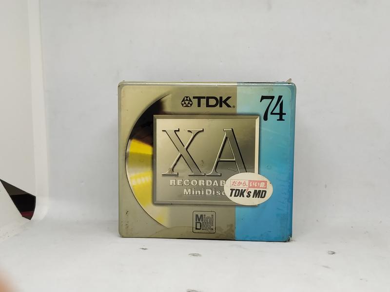 日製 全新未開封 TDK XA 74 分 空白片 (5入)
