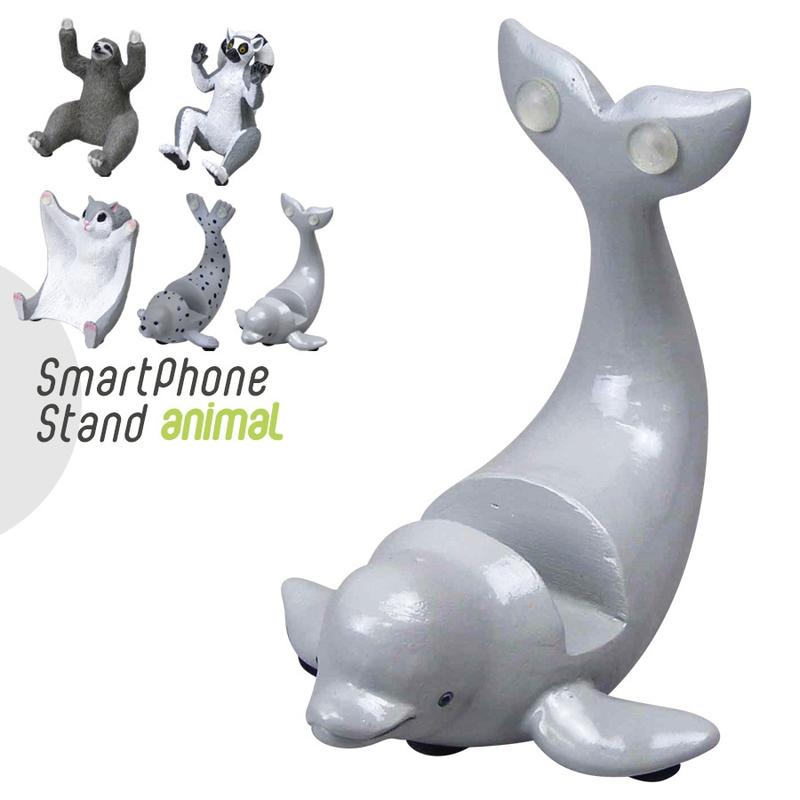 【beibai不錯買】日系雜貨 zakka 日本進口 動物手機架 白鯨 (ANIMAL SMART PHONE STAN