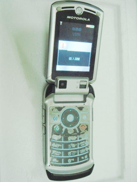 Motorola V3x GSM 三頻 WCDMA 照相 摺疊 3G 視訊 手機 威寶 VIBO 可用
