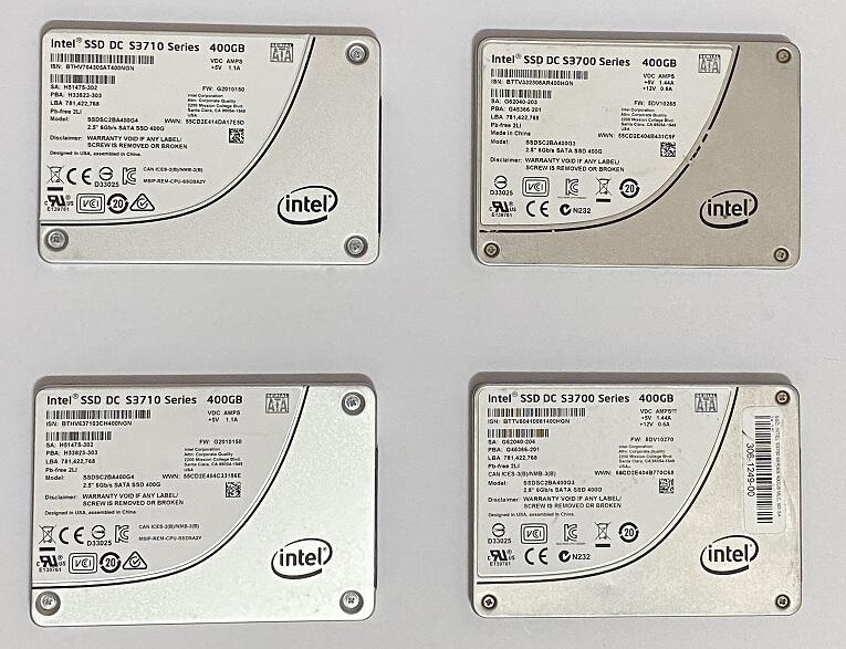 【世界の最】 INTEL SSD S3700 / S3710 400GB 400G 企業級