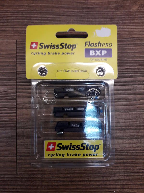 【簡單生活單車坊】（厚型）SwissStop Flash Pro BXP 盒裝最強鋁框煞車皮 缺貨中