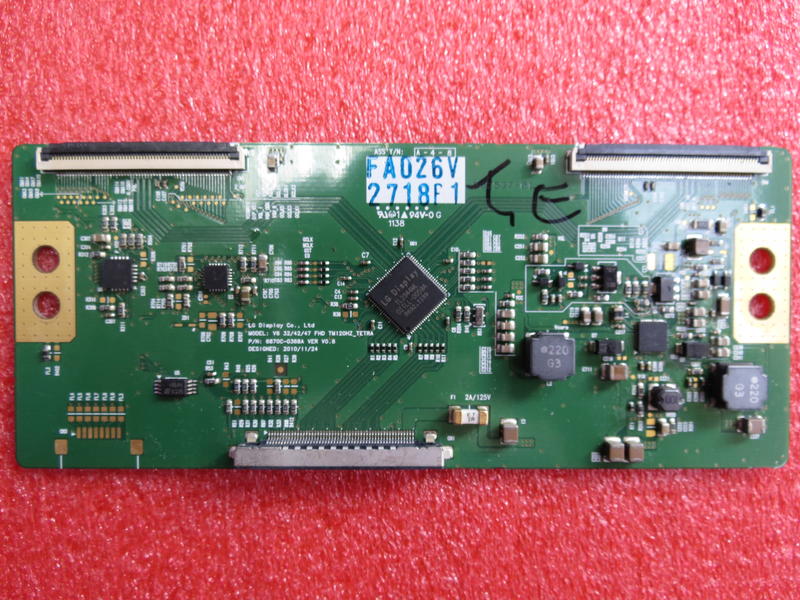 LG面板 液晶電視邏輯板(板號:V6 32/42/47 FHD TM120HZ_TETRA)