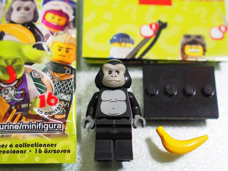 [加磚屋] LEGO 樂高 第3代 8803 猩猩人 Gorilla Suit Guy (col03-12 現貨近全新)