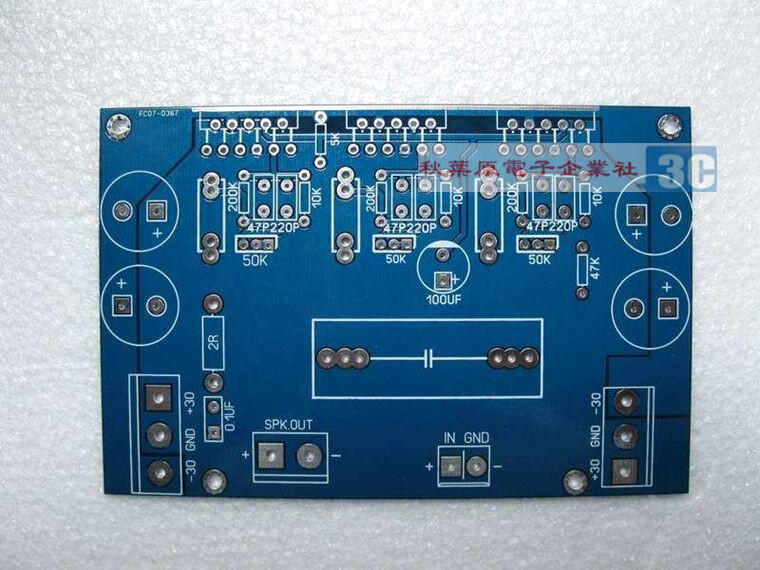 2片價格 （參考樂林 LM3886 X 3並聯電路）150W 並聯式單聲道PCB空板 | 露天市集 | 全台最大的網路購物市集