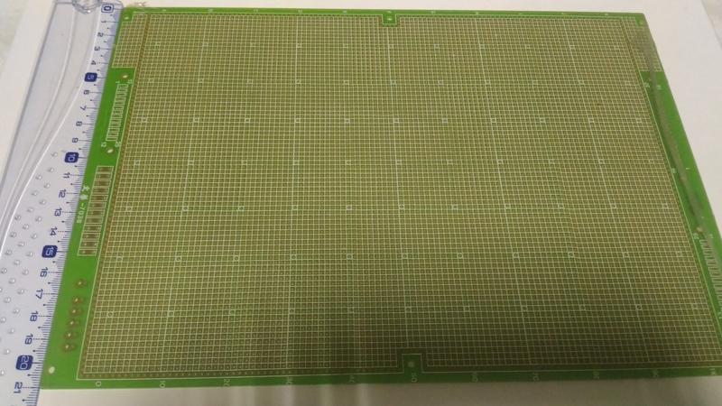 單面 21*30cm  玻璃纖維(FR-4)板 / 萬用板 / 電路板 / 洞洞板 