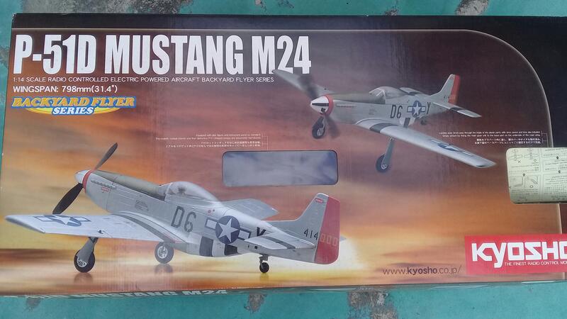 kyosho P-51D MUSTANG M24 ( ARF ) | 露天市集| 全台最大的網路購物市集