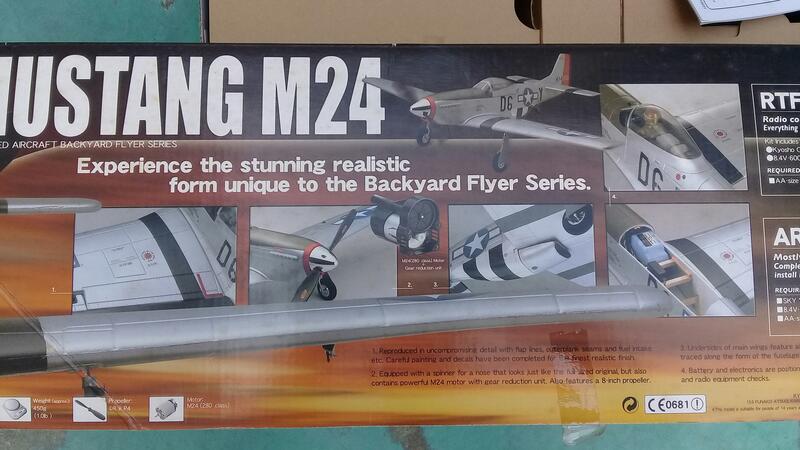 kyosho P-51D MUSTANG M24 ( ARF ) | 露天市集| 全台最大的網路購物市集
