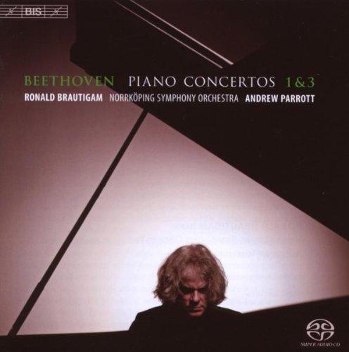 {古典}(BIS) Ronald Brautigam ; Andrew Parrott / Beethoven : Piano Concertos Nos. 1 & 3 (SACD)
