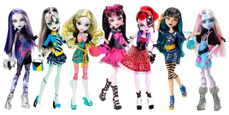 [Easyship] 	代購  Monster high picture day 精靈高中 7個一組