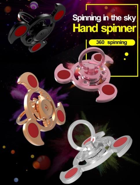 (MARDI)2018火爆新款 鋁合金三角指尖陀螺 手指陀螺 減壓指尖陀螺 金屬高速培林 Fidget spinner