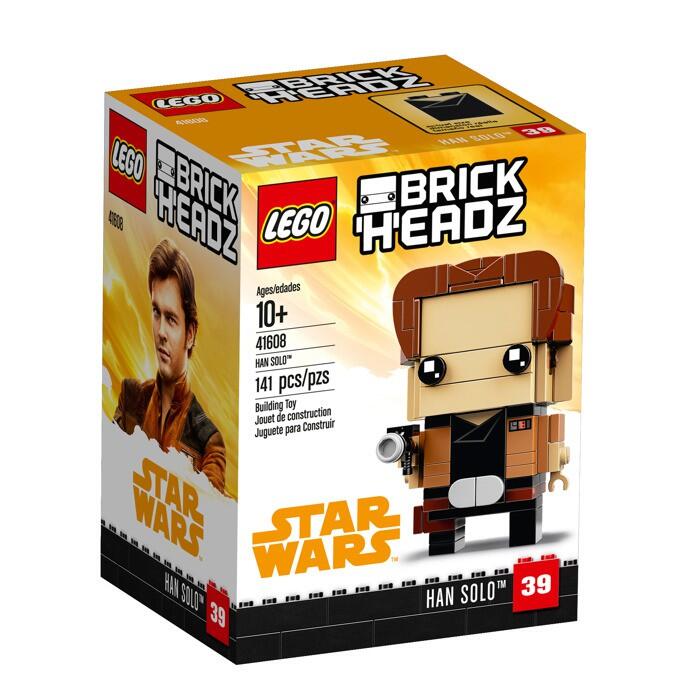 【晨芯樂高】LEGO 41608 BrickHeadz 大頭系列   Han Solo