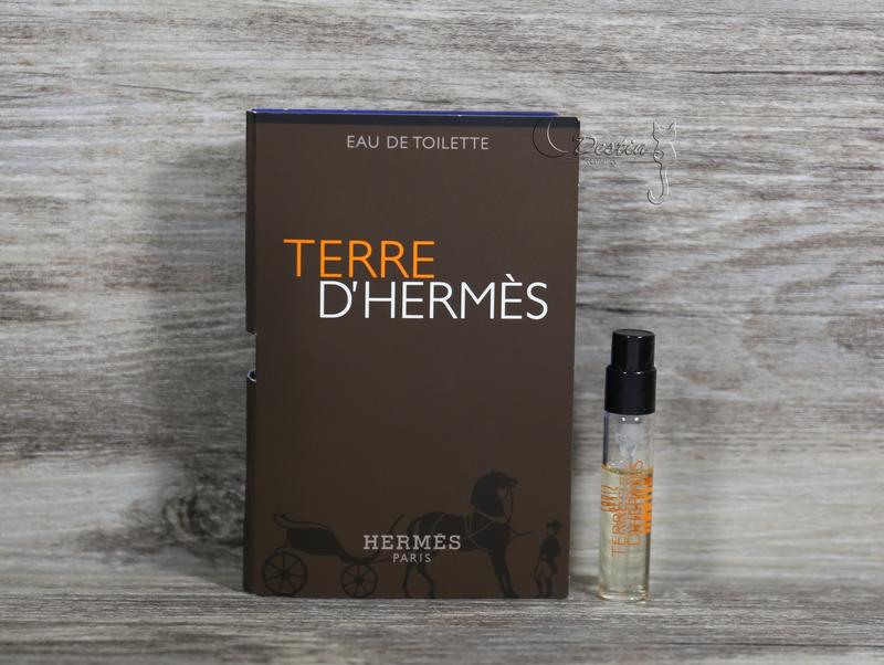 Hermes 愛馬仕 TERRE D'HERMES 愛馬仕 大地 男性淡香水 2ml 可噴式 試管香水 全新