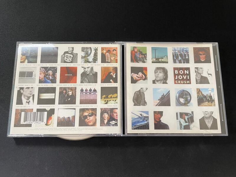 ．私人好貨．二手．CD．早期【Bon Jovi Crush】正版光碟 音樂專輯 影音唱片 中古碟片