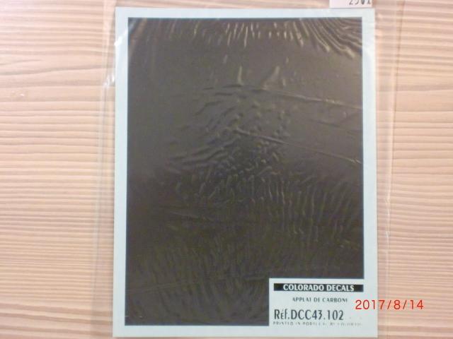 ISAM2000:COLORADO DECAL 1/43 碳纖水貼 黑色 DCC43.102 DCD005