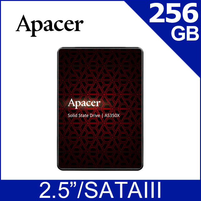 (含稅附發票)Apacer宇瞻AS350X 256G 256GB 1T 1TB 3D SATA3 SSD固態硬碟台灣製造