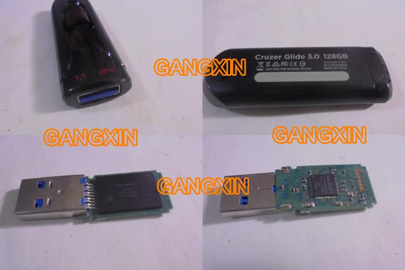 SanDisk晟碟隨身碟－USB 3.0接頭撞歪╱撞斷→USB接頭更換╱維修╱修補印刷線路～文件╱相片╱影片檔資資料救援