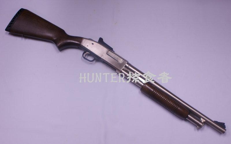 【Hunter】全新日本Marushin M500 8mm 金屬散彈瓦斯槍~不銹鋼+實木~絕版~現貨