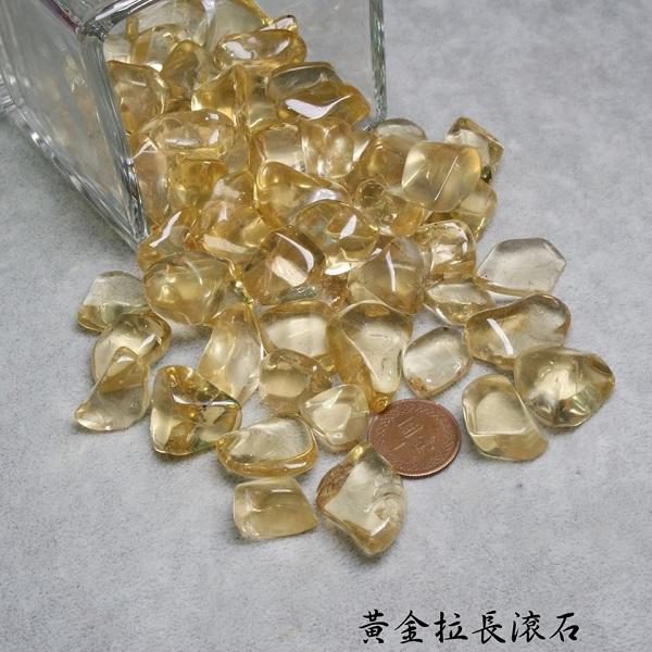 黃金拉長石滾石(Golden Labradorite) ～連結烏列爾天使長以及對應太陽神經叢及頂輪的能量的金色寶石