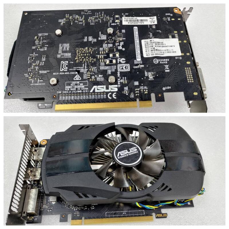 華碩PH-GTX1050TI-4G 顯示卡-中古良品，測試燒機ok | 露天市集| 全台