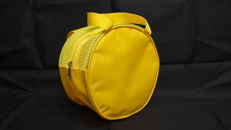 DJE-03 馬卡龍餐袋 餐包 環保餐具袋 幼兒園 學生餐袋 小提袋 兒童餐具袋 透氣設計 三色碗專用選 黃色+黃上網