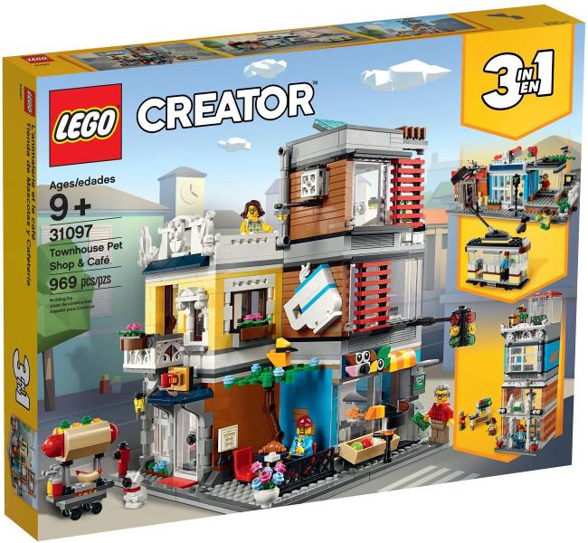 【樂GO】LEGO 樂高 31097 寵物店和咖啡廳 三合一 CREATOR系列 生日禮物 原廠正版