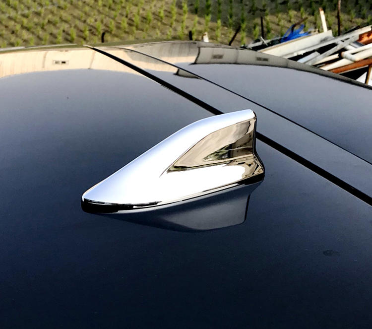 圓夢工廠 Toyota Camry 2011~2017 7代 7.5代 改裝 車頂 鯊魚鰭 造型天線蓋 飾貼 鍍鉻銀