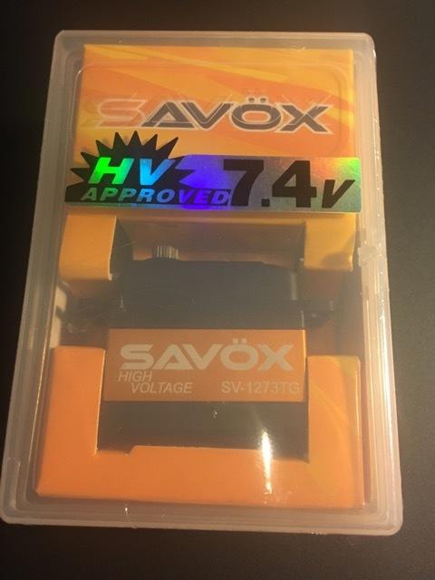 SAVOX 伺服器  Servo SV-1273TG 7.4V 0.065秒 16公斤 1/8平跑世界賽的伺服器