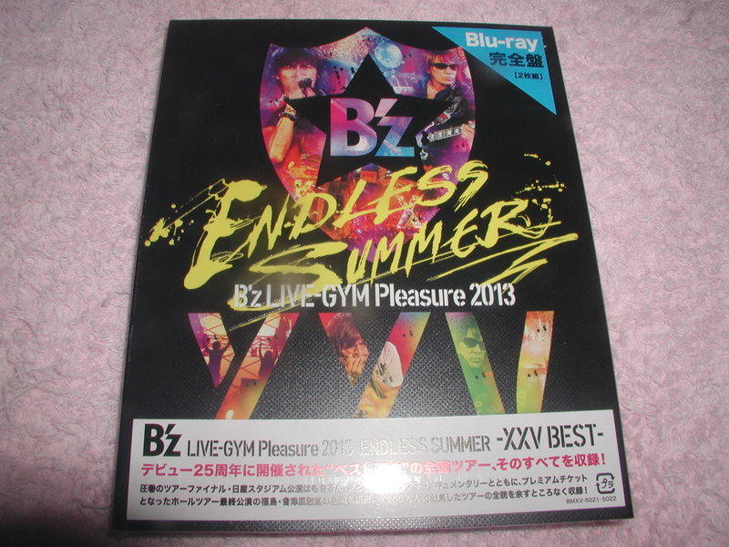 代購BD Bz B'z LIVE-GYM Pleasure 2013 ENDLESS SUMMER-XXV BEST