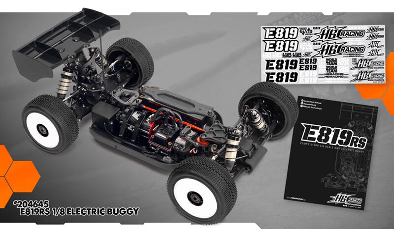 創億RC 【HB新款1/8電動越野車】E819RS ELECTRIC OFF-ROAD BUGGY
