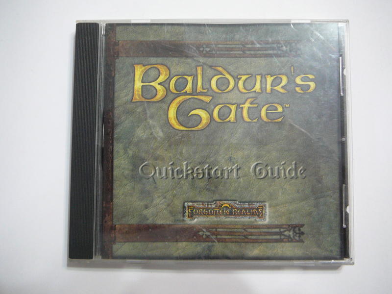 Baldur's Gate (原版電腦遊戲光碟)
