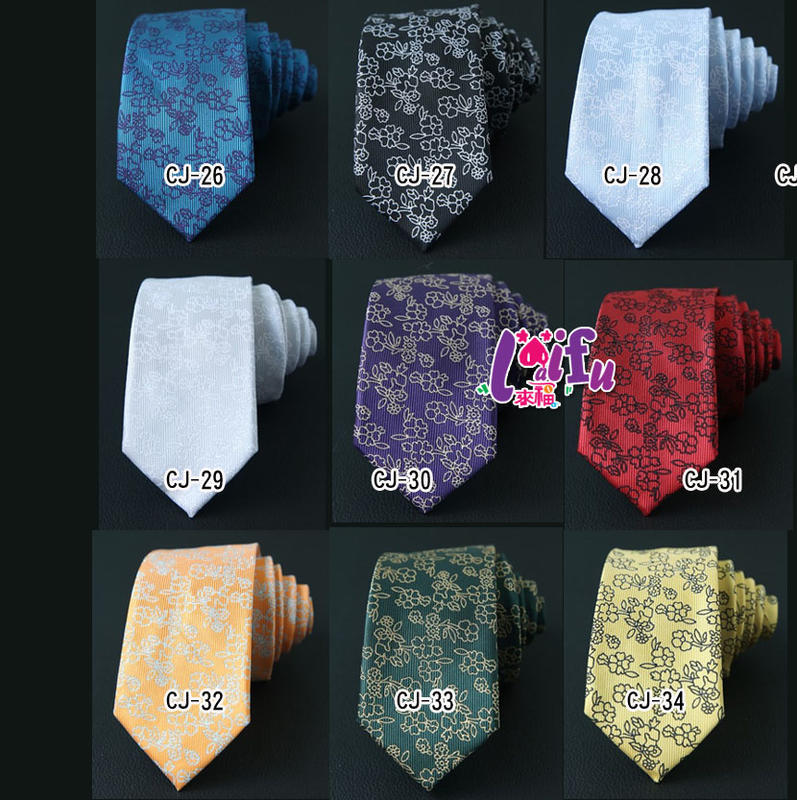 .°。.☆小婷來福＊K1246領帶手打領帶6CM窄版領帶，一條售價150元