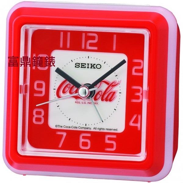	【SEIKO CLOCK】日本 精工 SEIKO LED照明 時鐘鬧鐘 QHE906  QHE906R 可口可樂紀念