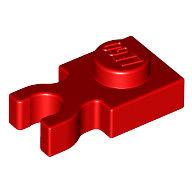 全新LEGO樂高薄板附夾 4085 4588003 6337002 紅色 Plate 1x1 Clip E56