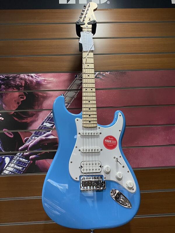 <魔立樂器> Squier Sonic Stratocaster電吉他 FSR工廠特仕版 加州藍 單單雙 總代理保固