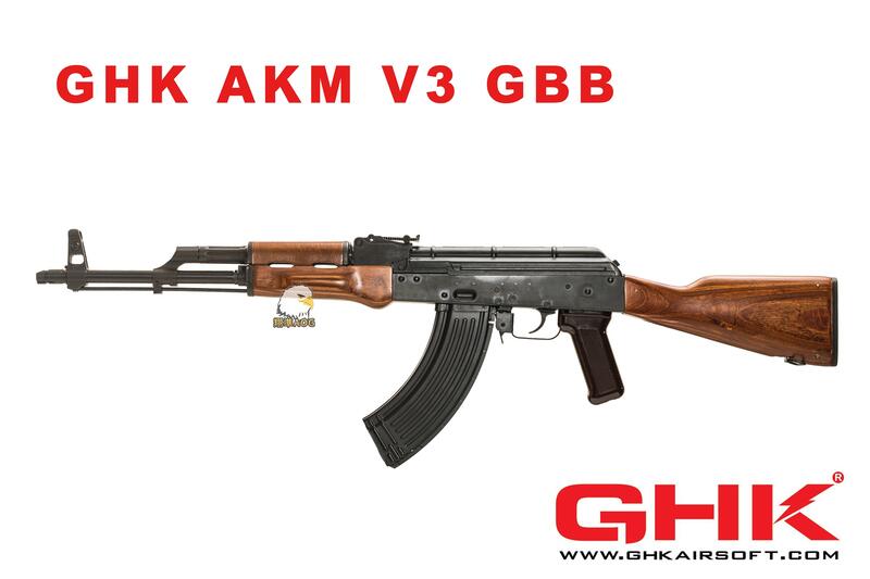 【翔準AOG】預購2024(免運費)GHK AKM V3 GBB AK47 AK74 全行程槍機 仿真槍尺寸 瓦斯長槍