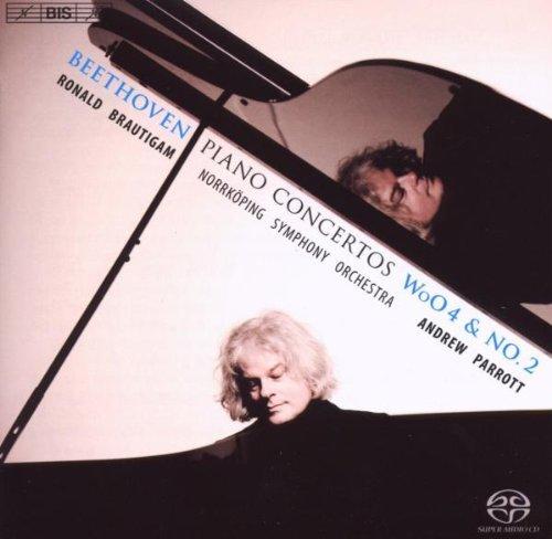 {古典}(BIS) Ronald Brautigam ; Andrew Parrott / Beethoven : Piano Concertos WoO4 & No.2 (SACD)