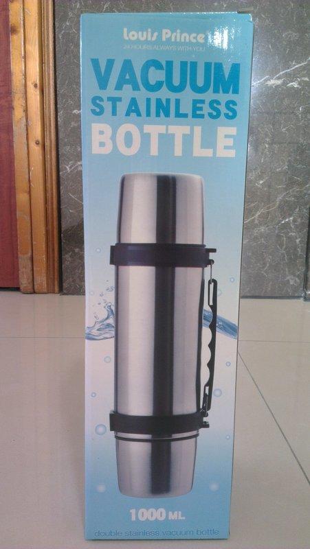 全新VACUUM Stainless Bottle 不銹鋼保溫瓶  1000ml  價格 : 600元 !